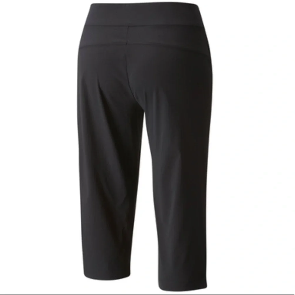 🆕 Columbia Women's Anytime Casual Capri Stretch Pants Black UPF 50_11